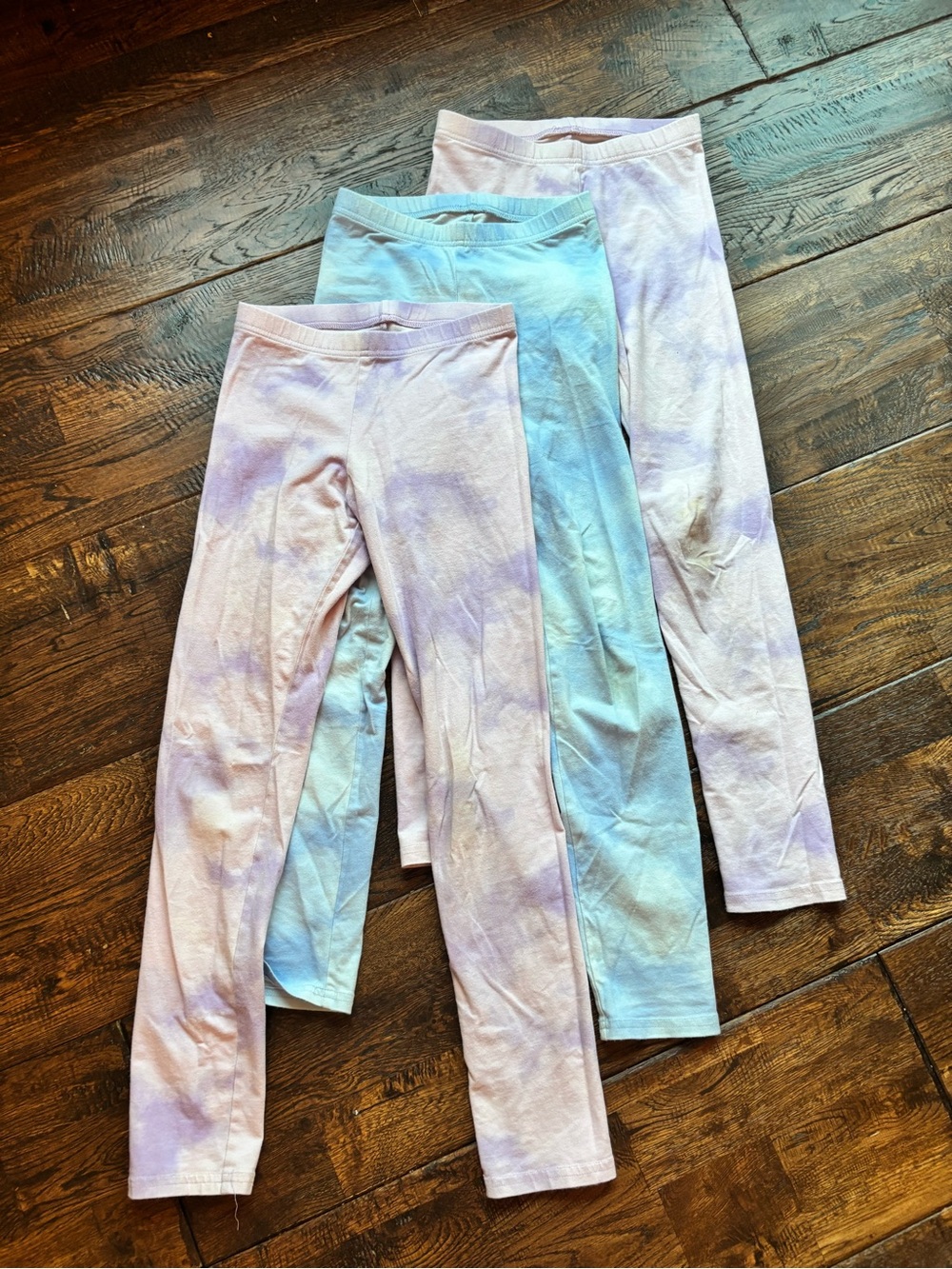 Girls old navy Tie Dye Leggings Pants bundle lot size large